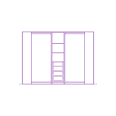 Fixtures Closet Storage Ikea Pax Corner Wardrobe 109X83 Laser Cut Svg File, Free Vectors File